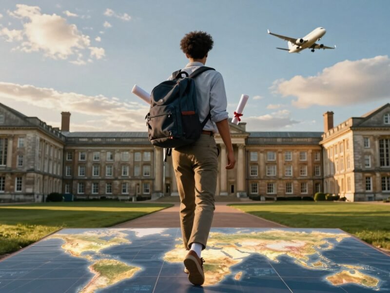 how to get scholarship to study abroad for master's