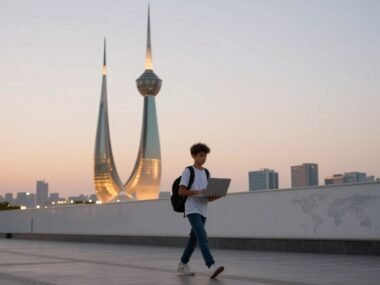 affordable study abroad programs kuwait towers