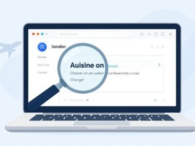 Airline Schedule Change Email Looks Like Spam