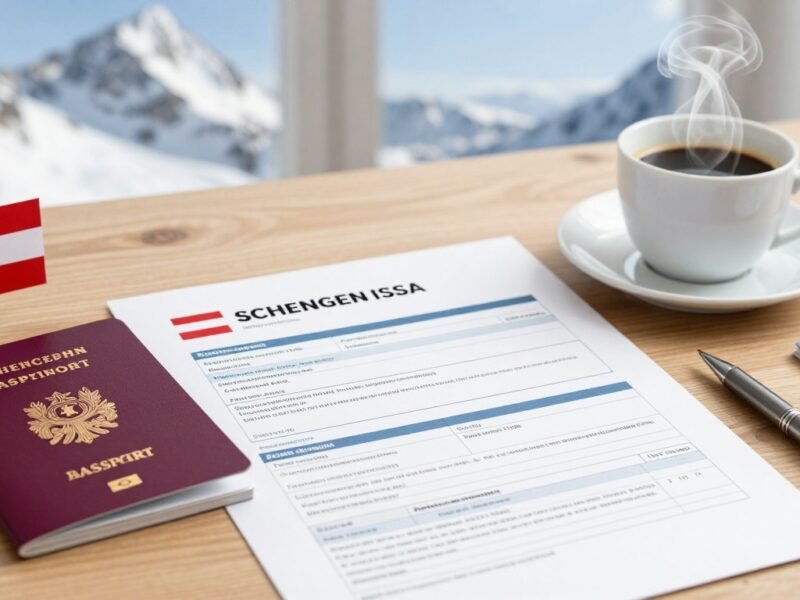 Application Form for Schengen Visa Austria