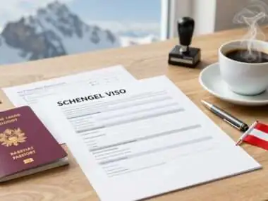 Application Form for Schengen Visa Austria