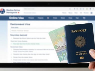 Australian Visa Application Form 600