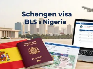 bls spain visa application nigeria