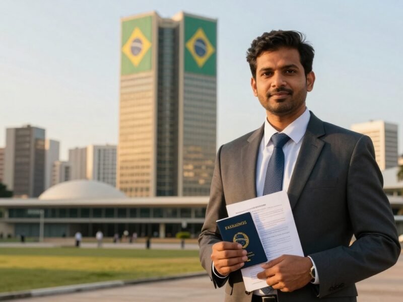Brazil Work Permit for Indian Citizens