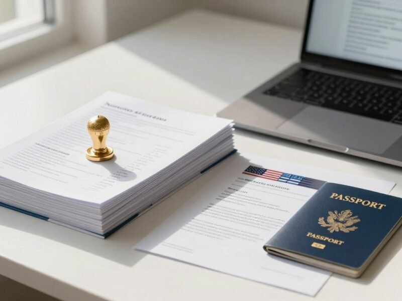 certified translation visa