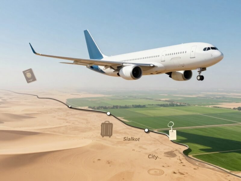 Cheap Flights Kuwait to Sialkot