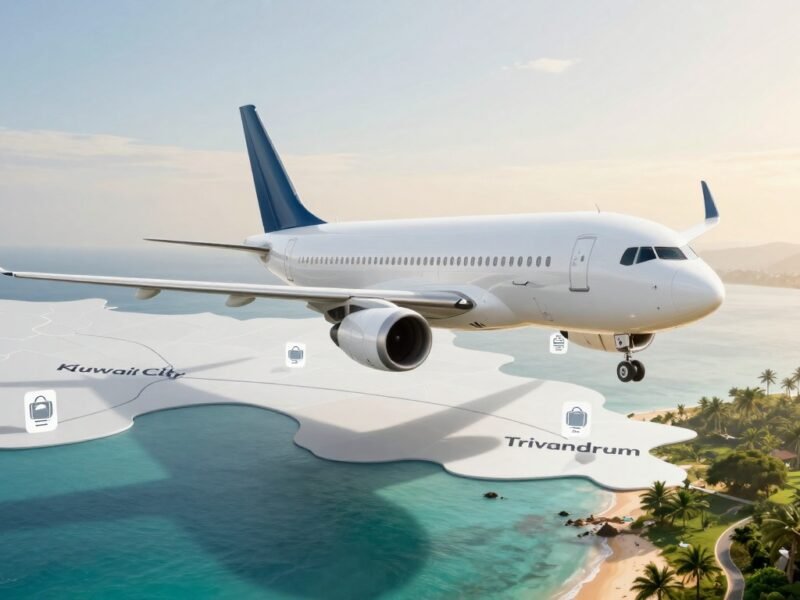 Cheap Flights Kuwait to Trivandrum