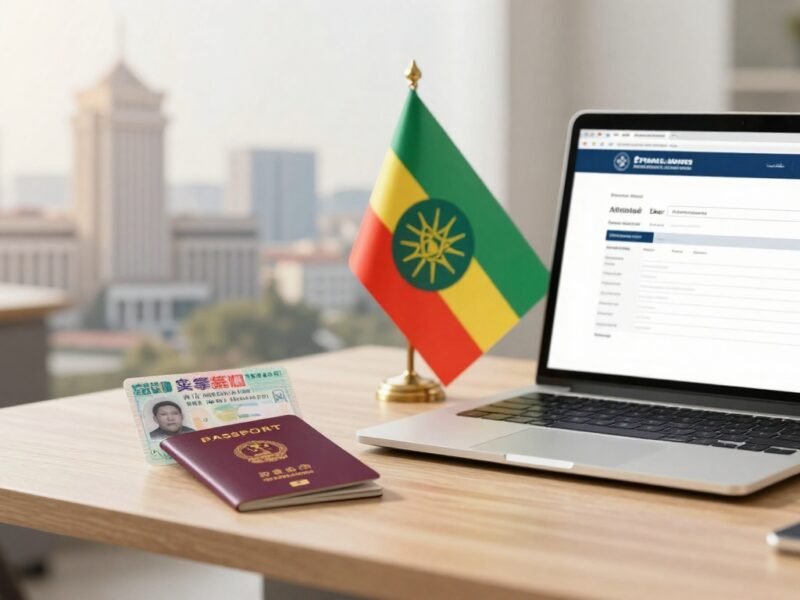 China Embassy in Ethiopia Visa Application