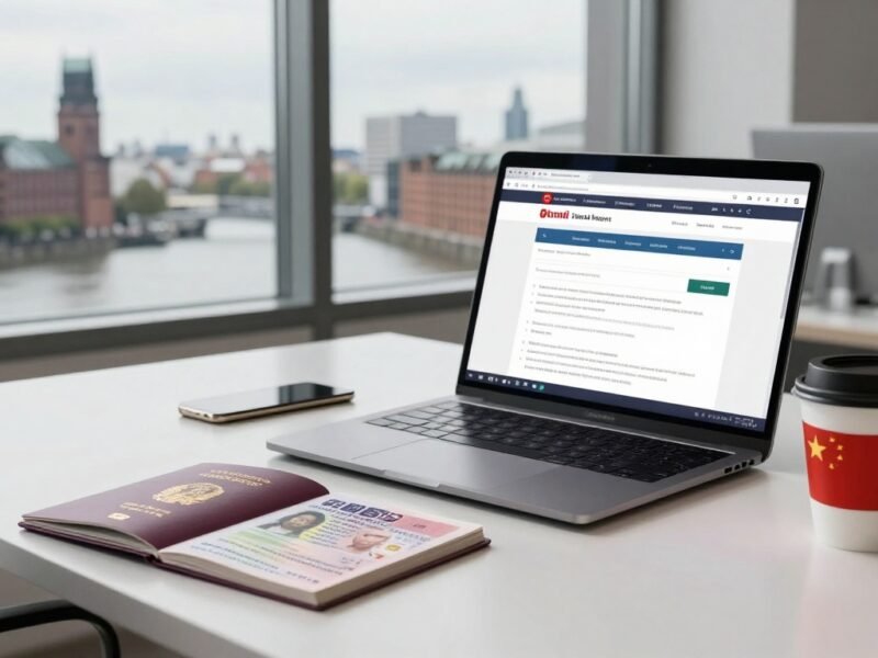 China Visa Application Hamburg