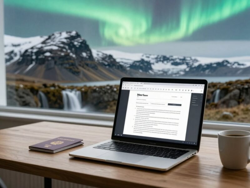 Iceland Visa Application Form PDF