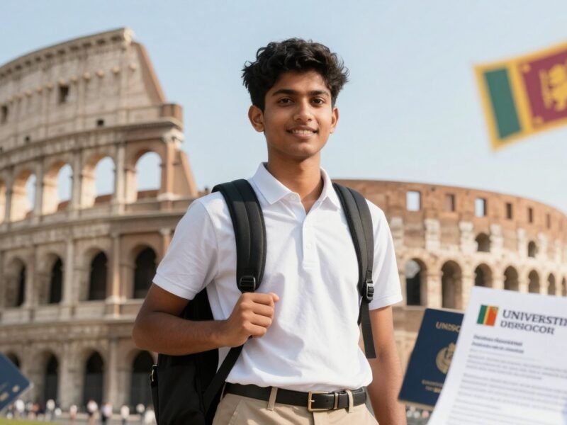 Italy Student Visa Sri Lanka