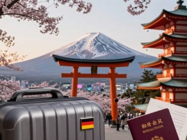 Japan Tourist Visa from Germany