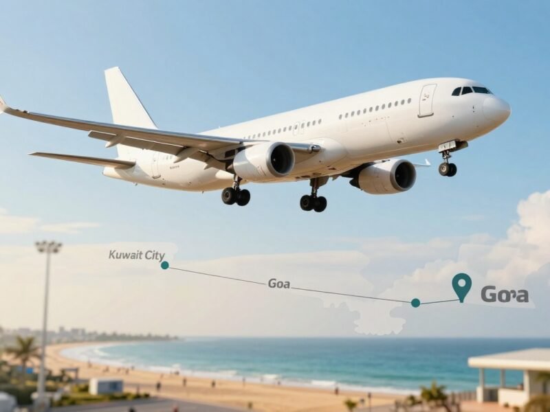 Kuwait Flights to Goa India