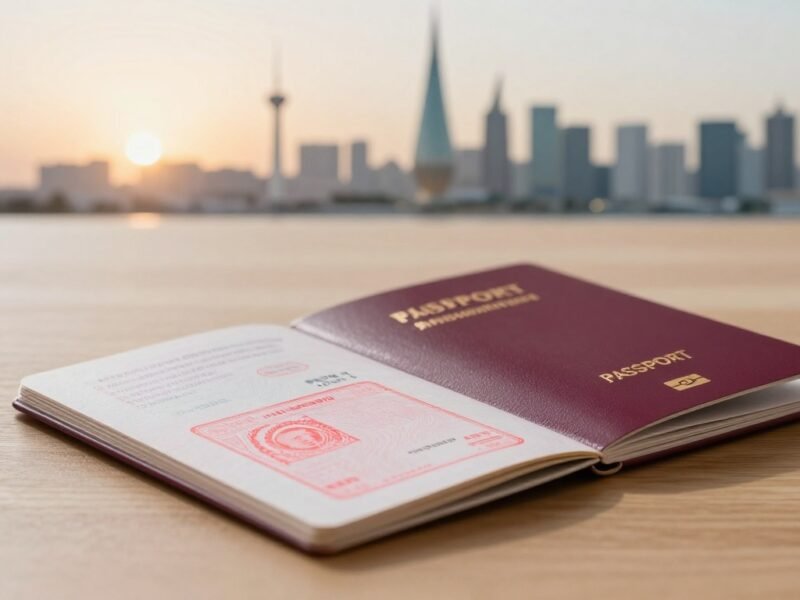 Kuwait Visit Visa Stamping Services