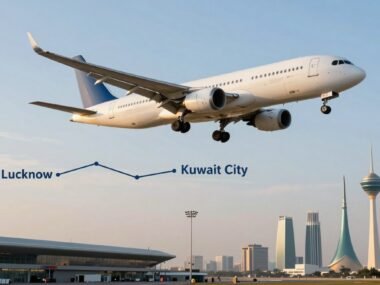 Lucknow to Kuwait Flights