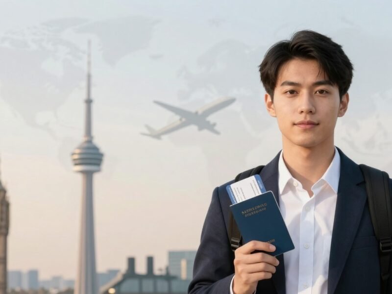 Study abroad visa application