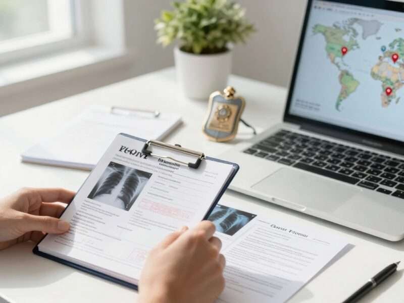 Medical Exam and Police Clearance for Student Visas