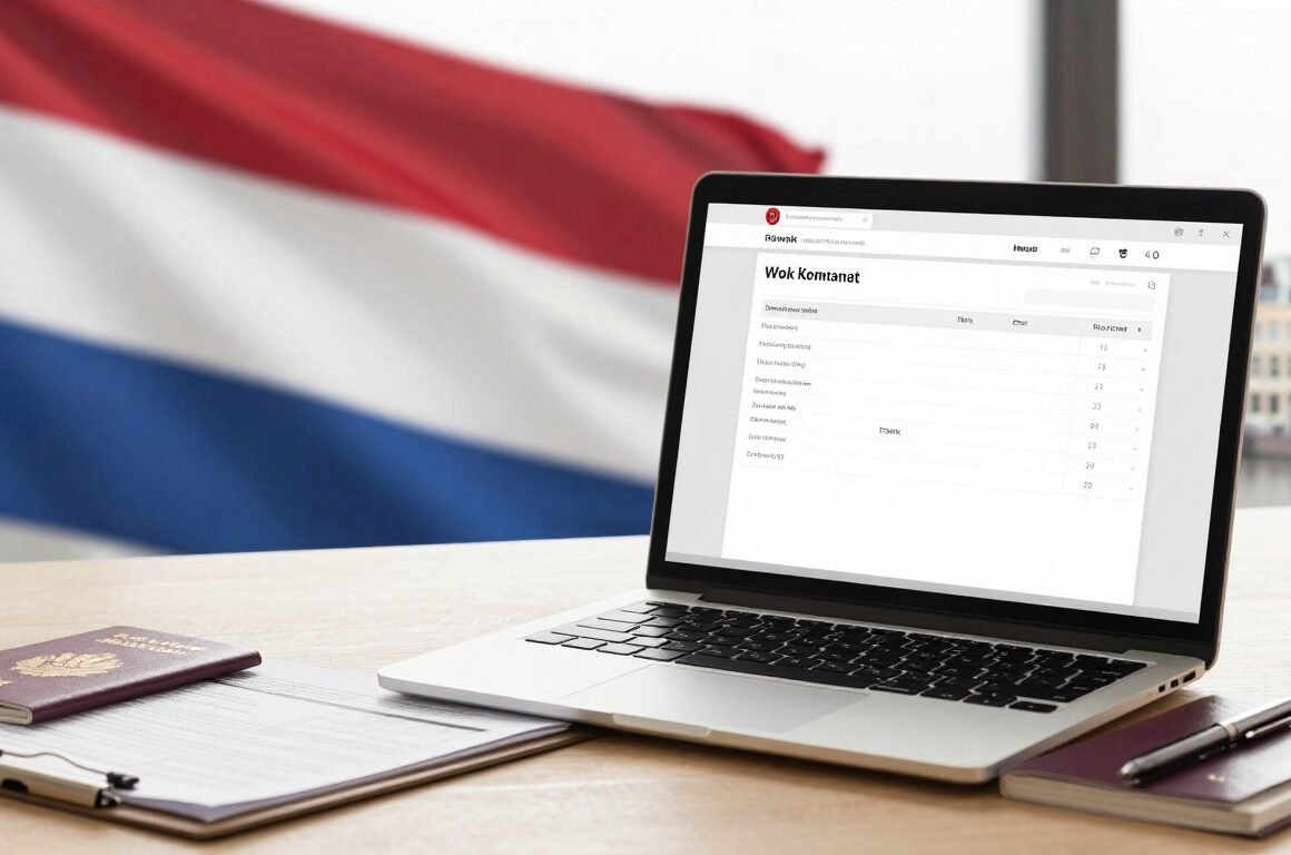 Netherlands Work Permit Application Form