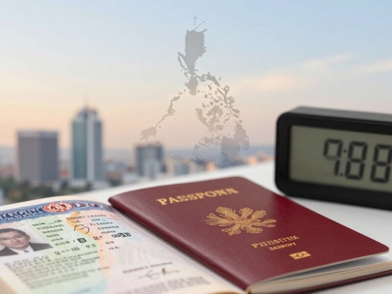 Philippines visa processing time