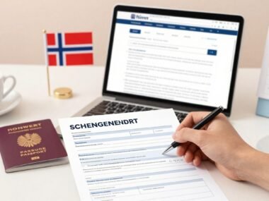 Schengen Visa Application Form for Norway