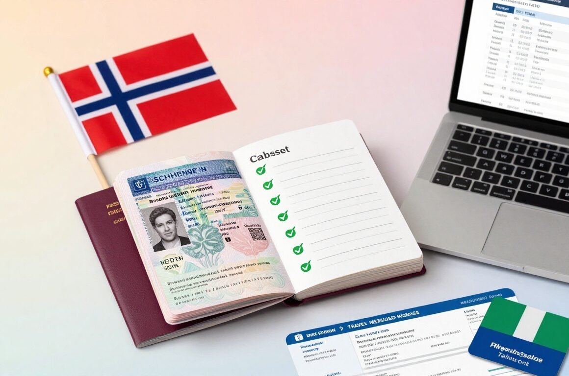 Schengen Visa Norway Checklist