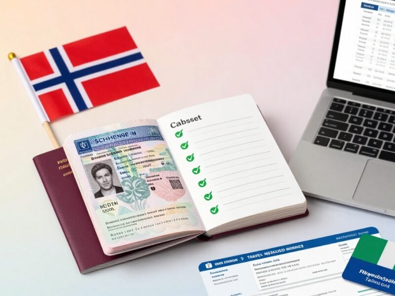 Schengen Visa Norway Checklist