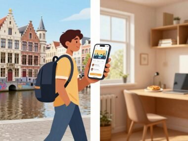 Student apartments in Belgium