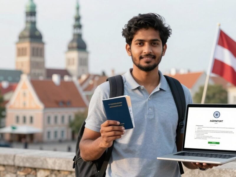 Student visa for Latvia from India