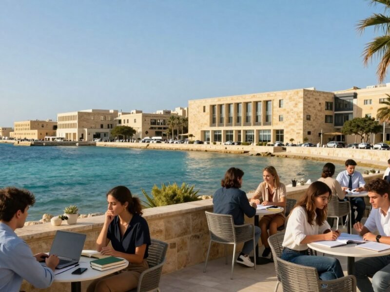 Study in Malta Universities with Less Fees