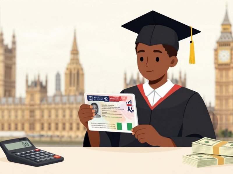 UK Student Visa Fee in Nigeria in Dollars
