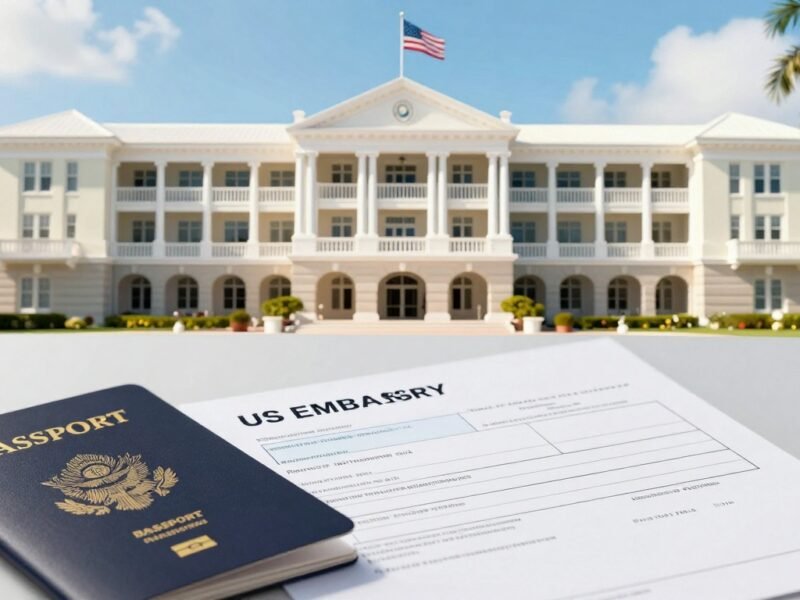 US Embassy Nassau Bahamas Visa Application Form