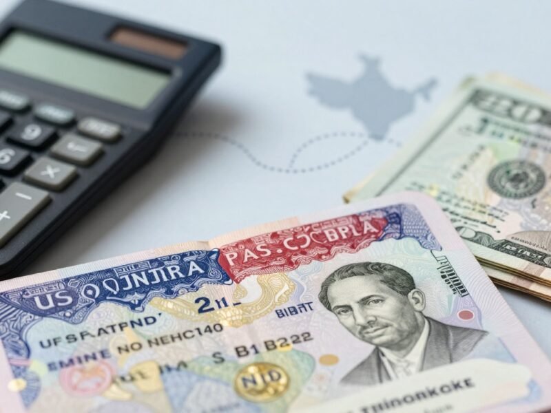 US Visa Fees from India for 10 Years