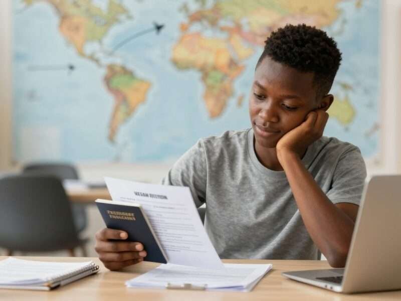 Visa Refusal After Study Abroad Application