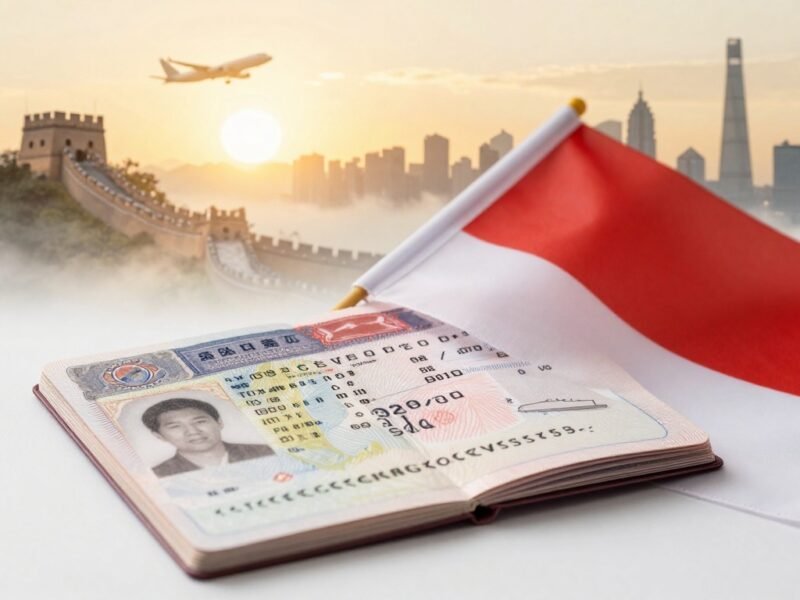 Visa to China for Indonesian
