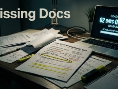 Scholarship Documents Students Forget to Submit